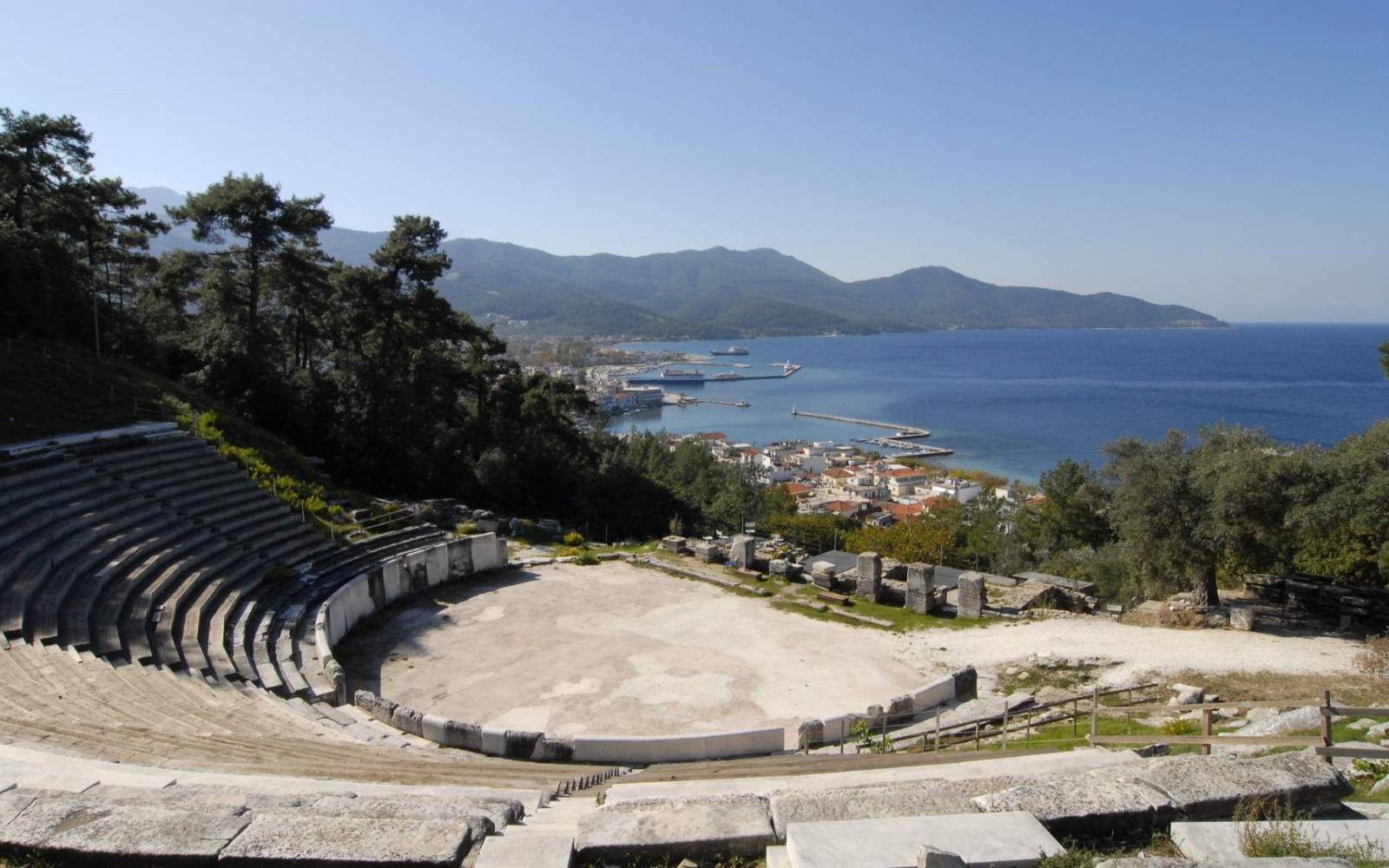 Ancient theater of Thassos